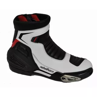 Moto boots Reberlhorn Fuel - Black-White - Black-White