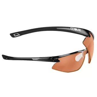 Bliz Motion sportliche Sonnenbrille - schwarz mit schwarzen Gläser