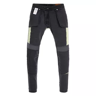 PANDO MOTO Karl Devil Herren-Motorradjeans - schwarz