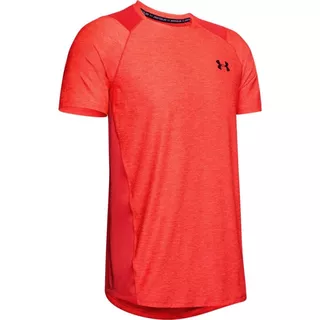 Men’s T-Shirt Under Armour Raid 2.0 SS Left Chest - Martian Red