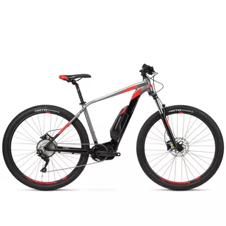 Horský elektrobicykel Kross LEVEL BOOST 1.0 29" - model 2020 - čierna/grafitová/červená