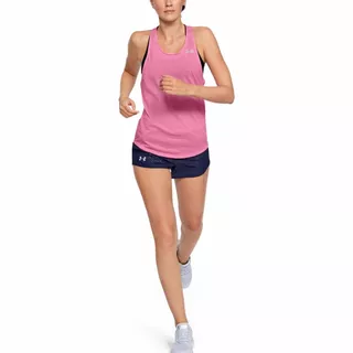 Dámské běžecké tílko Under Armour Streaker 2.0 Racer Tank - Lipstick