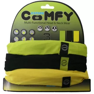 Universal Halswärmer Oxford Comfy 3-Pack - Grafitti Mono