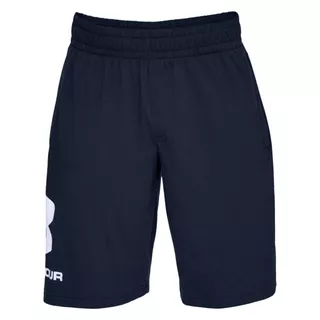 Men’s Shorts Under Armour Sportstyle Cotton Graphic Short - Artillery Green - Academy/White