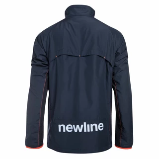 Pánska bežecká bunda Newline Imotion Warm - tmavo modrá