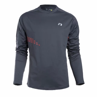 Pánské sportovní tričko Newline Imotion Lite - tmavě šedá - tmavě šedá