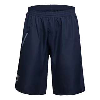 Men’s Running Shorts Newline Imotion Baggy - White - Dark Blue