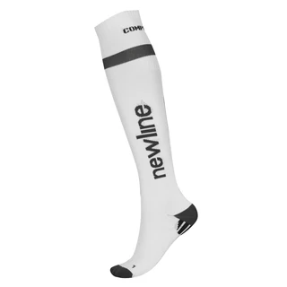 Compression Running Socks Newline - White