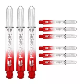 Dart Shaft Target Pro Grip Vision Red Intermediate – 3 x 3-Pack