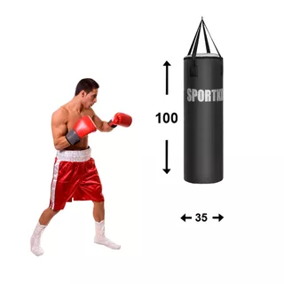 Boxovacie vrece SportKO Elite MP1 35x100 cm - červená