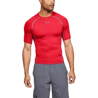 Men’s Compression T-Shirt Under Armour HG Armour SS - Black