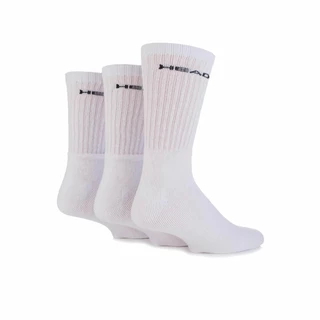 Socks Head Crew UNISEX – 3 Pairs - White-Black - White-Black