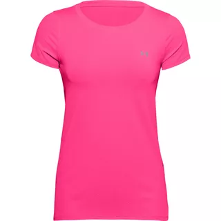 Dámske tričko Under Armour HG Armour SS - L - Cerise