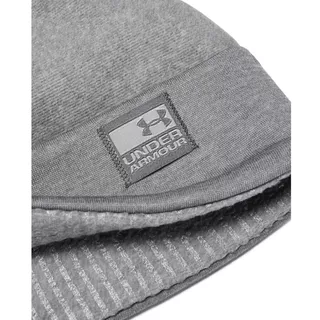 Pánska čiapka Under Armour CGI Fleece Beanie - Steel