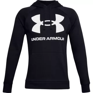 Men’s Hoodie Under Armour Rival Fleece Big Logo HD - Black