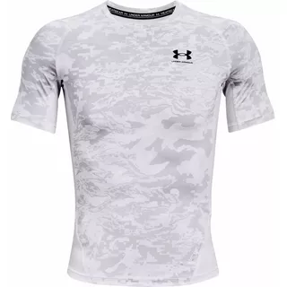 Pánske kompresné tričko Under Armour HG Armour Camo Comp SS - XL