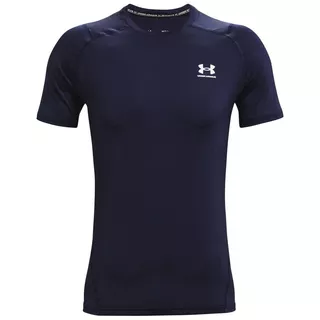 Men’s T-Shirt Under Armour HG Armour Fitted SS - Midnight Navy - Midnight Navy