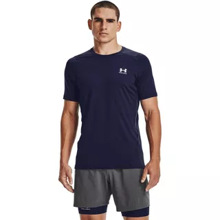 Under Armour HG Armour Fitted Herren T-Shirt - Carbon Heather