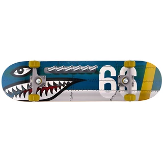 Skateboard Street Surfing Street Skate 31" Shark Fire
