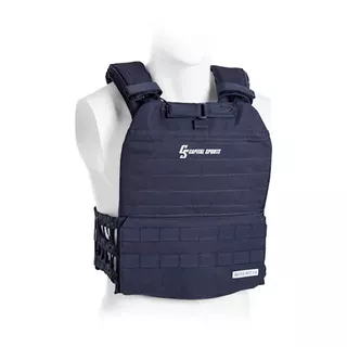 Pomůcka na posilování Capital Sports Battlevest 2.0 2 x 4 kg - modrá