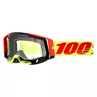 Enduro Clothing 100% Racecraft 2 Wiz, čiré plexi