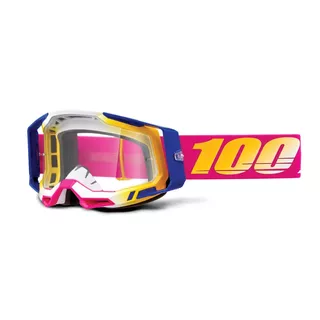 Enduro Goggles 100% Racecraft 2 Mission, čiré plexi