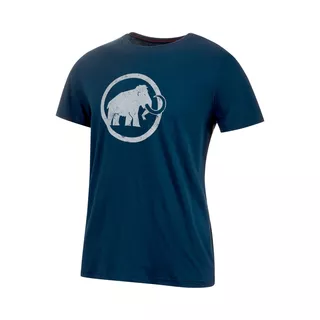 Pánske športové tričko MAMMUT Logo T-Shirt Men - peacoat, L - peacoat