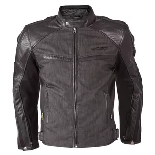 Herren Motorradjacke W-TEC Flipside new - mattschwarz