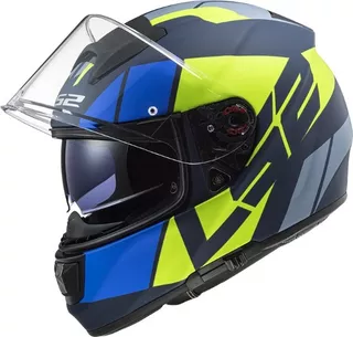 LS2 FF397 Vector FT2 KRIPTON MATT BLUE HI VIS - 2019