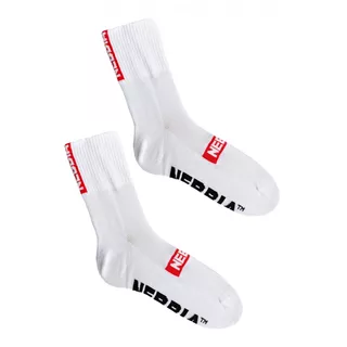 Standard Socks Nebbia “EXTRA MILE” Crew 103 - White - White