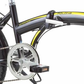 Skladací bicykel DHS Folder 2095 20" - model 2015 - čierno-žltá