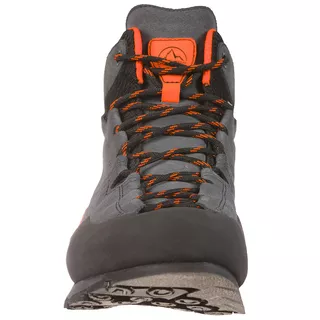 Pánské trekové boty La Sportiva Boulder X Mid - Carbon/Flame