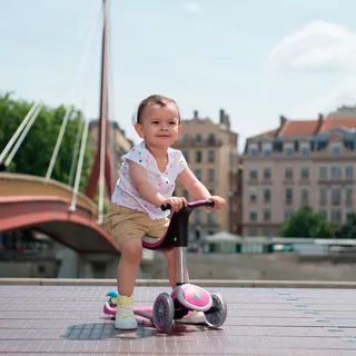 Children's Scooter/Running Bike 4in1 Globber - Pink