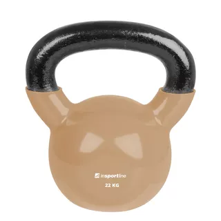 Hantla winylowa inSPORTline Kettlebell 22 kg