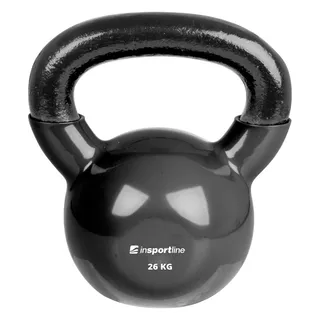 Hantla winylowa inSPORTline Kettlebell 26 kg