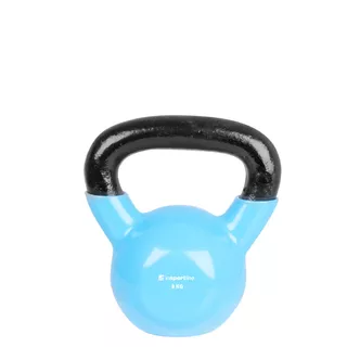 Hantla winylowa inSPORTline Kettlebell 8 kg