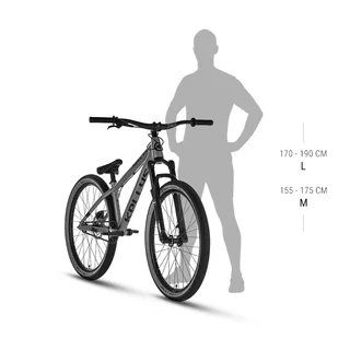 Dirtové kolo KELLYS WHIP 50 DX 26" - model 2025 - Dusty Purple
