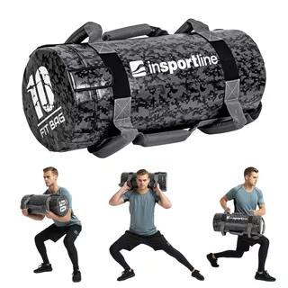 Posilňovací vak s úchopmi inSPORTline Fitbag Camu 10 kg