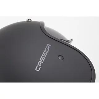 Moto přilba Cassida Oxygen Solid 2.0 černá matná/tmavě šedá