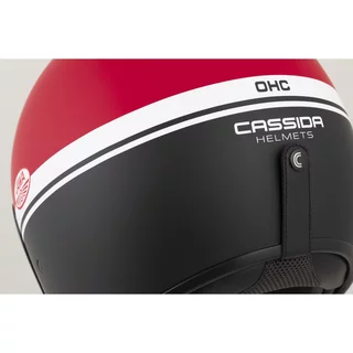 Moto přilba Cassida Oxygen Jawa OHC 2.0 červená matná/černá/bílá