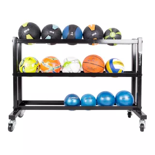 Stojan na míče a balóny inSPORTline Ballrack H130