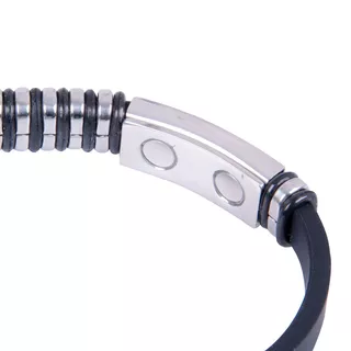 Magnetic Bracelet inSPORTline Mizar - Black-Silver