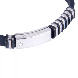 inSPORTline Mizar Magnetarmband - schwarz-silber