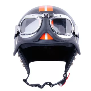 Motorradhelm W-TEC AP-62G - Leder