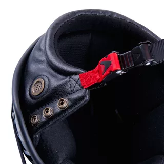 Motorradhelm W-TEC AP-62G - Leder