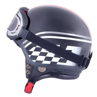 Moto prilba W-TEC AP-62G - racing flag