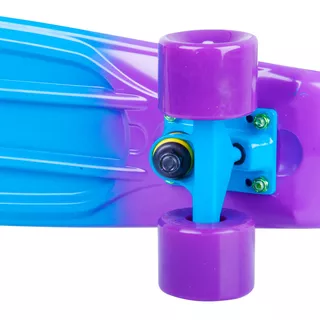 Pennyboard WORKER Sunbow 22ʺ - Violet-Blue-White