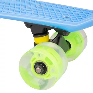 Penny board WORKER Bony 22" mit leuchtenden Rädern