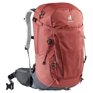 Túra hátizsák Deuter Trail Pro 30 SL - vörösfenyő-grafit