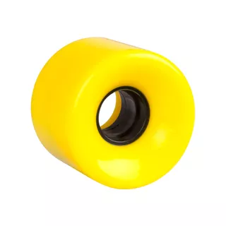 Kółko do deskorolki typu fiszka penny board 60*45 mm - Żółty